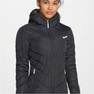 Bench puffer jacket black